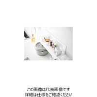 エスコ 500x140x120mm ウォールラック(マグネット付・白 EA912J-151 1セット(3個)（直送品）