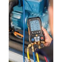 エスコ [マルチガス対応] デジタルマニホールド(ワイヤレス) EA101TS-103 1セット(1St)（直送品）