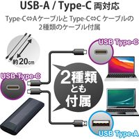 ロジテック USB3.2(Gen2)対応M.2 NVMe SSDケース/ソフト付 LGB-PNV02UC/S 1個（直送品）