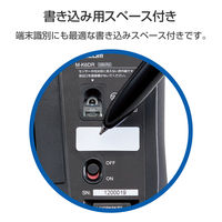 ワイヤレスマウス 無線 2.4GHz IR 抗菌 3ボタン Mサイズ 簡易包装 黒 M-K6DRKBK/RS エレコム 1個（直送品）