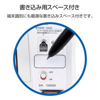 ワイヤレスマウス 無線 2.4GHz IR 抗菌 3ボタン Mサイズ 簡易包装 白 M-K6DRKWH/RS エレコム 1個（直送品）