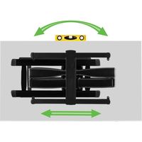 SANUS テレビ壁掛け金具 フルモーション型ウォールマウント (46 - 95 V型) VXF730B2 1セット（直送品）