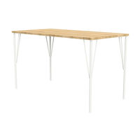 平安伸銅工業 LABRICO(ラブリコ) スチールテーブル脚 白 (1本) 4本（直送品）