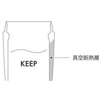 和平フレイズ イミオ ポータブルタンブラー360ml(ブラック) IM-0002 1個（直送品）