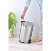 和平フレイズ マイトラッシュ2 ステンレスペダルペール12L MJ-0671 1個