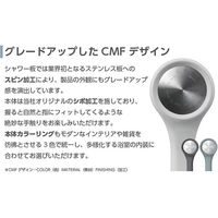 SANEI シャワーヘッド（レイニームーヴ）グレー PS383-82XA-HA20 1個（直送品）