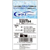 藤原産業 SK11 クール 長袖コンプレッション 3Lサイズ 520794ーSKー3L 1セット(2枚)（直送品）