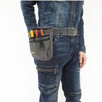 中林製作所 冒険倶楽部 タフレーベル 軽作業道具ケース カラビナ付 FBー76 1セット(2個)（直送品）