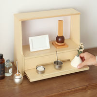 MOJYU アヤセ インテリアミニ仏壇 ライトピンク 1台（直送品）