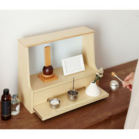 MOJYU アヤセ インテリアミニ仏壇 ライトブルー 1台（直送品）