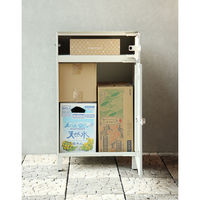 MOJYU エステラ 宅配ボックス付ポスト グレージュ 1台（直送品）