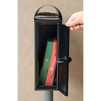 MOJYU スパーノ スタンドポスト ブラック 1台（直送品）