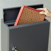 MOJYU アルダ スタンドポスト ダークグレー 1台（直送品）