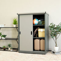 MOJYU 物置 アーヴェ ラージ スレートグレー/パールグレー SED-006 1台（直送品）