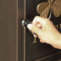 MOJYU クローバー 鋳物壁掛けポスト ブロンズ 1台（直送品）