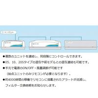 アズワン ピュアスペース・20S(抗菌・防臭HEPAフィルター仕様) リモコン付き PSXXS-AD2 1台 3-6806-11（直送品）