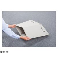 カウネット 折りたためるゴミ箱 オリダス ブラック 43039838 1個 64-9364-64（直送品）