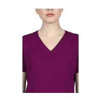 Krazy Kat Sportswear PURPLE LABEL スクラブトップス JILL S相当 ワイン 2320-XS-Wi 1枚（直送品）
