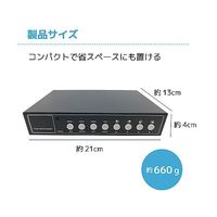 ブロードウォッチ 画面分割器8CH SEC-DIV-8CH 1個 60-3183-45（直送品）
