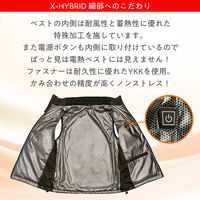 ベストアンサー aut-074-huku-m ヒートベスト 2025年モデル 服のみ Mサイズ 1セット（直送品）