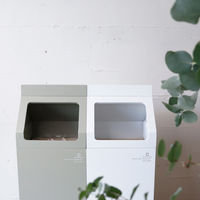 ヤマト工芸 ゴミ箱 7.8L ミルドットシー グレー 419841 1個（直送品）