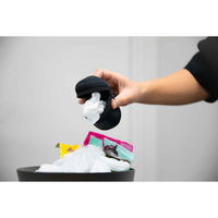 シービージャパン 携帯ゴミ箱 GO THROW 携帯ゴミ入れ ポッシュ ブラック 486751 1個（直送品）