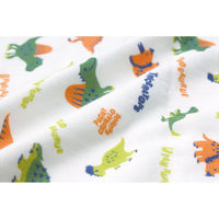 スケーター スリーパー ガーゼ 綿100% ディノサウルス ベビー 490613 1個（直送品）