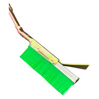 【並行輸入品】インダストリーコーワ チャンネルブラシ ヘラ付き 1行 塩ビ 14991 1本（直送品）