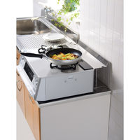 オークス コンロ奥ラック コンロすきまラック leye レイエ 日本製 ステンレス 276705 1個（直送品）