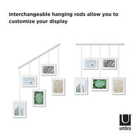 アントレックス umbra フォトフレーム イグジビット ホワイト 396309 1個（直送品）