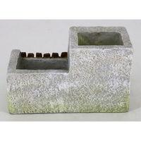 東洋石創 プランター グリーンポット 植木鉢 多肉植物 Bタイプ 459003 1個（直送品）