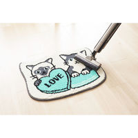 カキウチ 玄関マット 室内 マルチマット 45×60 シャムハチ 483554 1個（直送品）