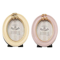 東京かんかん フォトフレーム チェリーオーバルフォトフレーム レジン クリーム 487231 1個（直送品）