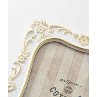 東京かんかん フォトフレーム レクタングルフォトフレーム ポストカード レジン ホワイト 487239 1個（直送品）