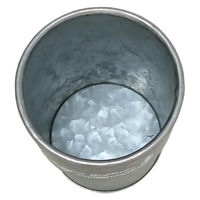 アビテ プランター シャルール・ポット シルバー 395109 1個（直送品）