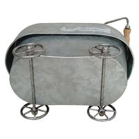 アビテ プランター シャルール・カート シルバー 395113 1個（直送品）