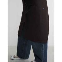 ウェーブ エプロン 無地 バイカラー2WAYエプロン COCOWALK ブラウン 412188 1個（直送品）