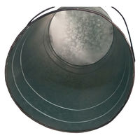 アビテ 傘立て ペールカン ストレージ Mサイズ 直径23.5cm シルバー 477925 1個（直送品）