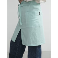 ウェーブ エプロン やさしいガーゼのエプロン COCOWALK ミント 412148 1個（直送品）