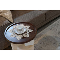 【軒先渡し】東馬 UPビオランテ サイドテーブル 幅400×奥行400×高さ506mm 1台（直送品）