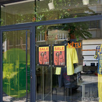 友屋 ポスターフレーム ウインドウポスターケース A2 フレーム黒 62017-03 1ケース(1個)（直送品）