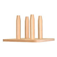 友屋 イベント用品 メディアストックスタンド(2インチ用)4本 63003-01 1ケース(1個)（直送品）