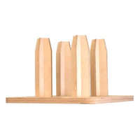 友屋 イベント用品 メディアストックスタンド(3インチ用)4本 63003-02 1ケース(1個)（直送品）