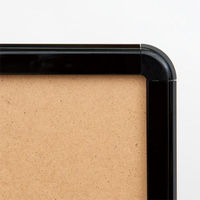 友屋 売場備品 メディアグリップ MG-25R A1ハーフ黒 屋内 56986AHB 1ケース(5個)（直送品）