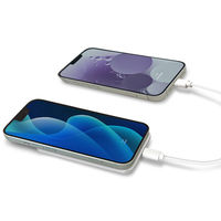 エアージェイ 準個体モバイルバッテリー マグネットワイヤレス充電対応4850mAh MB-SS4850MG WH 1台（直送品）