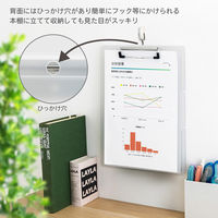 サンケーキコム ケース付クリップボード A4サイズ SCB-06-BU-5 1セット(5枚)（直送品）