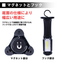 長輝LITETEC 充電式三つ葉作業灯8W WL-05 1セット