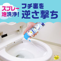 トイレ 掃除 洗剤 らくハピ ねらってバブルーン トイレノズル 1セット（2個） 便器 除菌 泡 洗浄剤 簡単 アース製薬