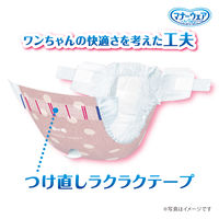 マナーウェア 女の子用 Lサイズ ドット・チェック 32枚 1袋 ペット用 ユニ・チャーム