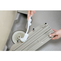 お風呂（バス）排水口 ブラシ 折りたたみ式 1個 まめいた